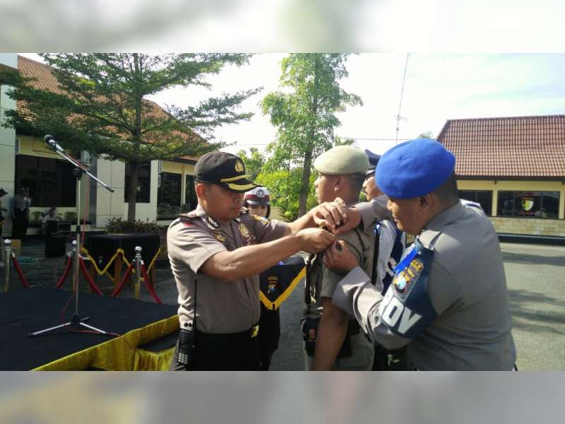 Operasi Zebra Semeru 2016 Dimulai, Polres Bojonegoro Gelar Pasukan