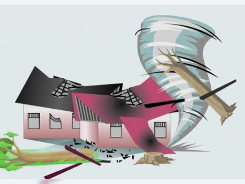 Angin Kencang Robohkan Satu Rumah Warga di Desa Tegalkodo