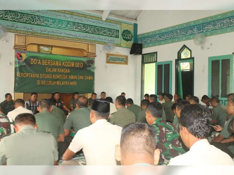 Kodim 0813 Gelar Doa Bersama untuk NKRI