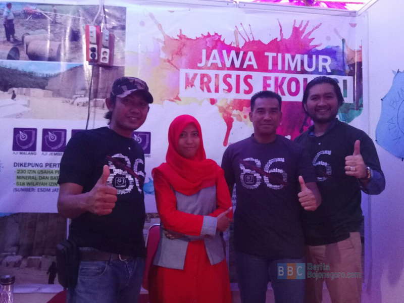 Kapolres Kampar Kunjungi Stan AJI se-Jawa Timur