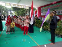 45 Regu Ramaikan Pawai Budaya Santri Bojonegoro