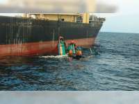 Tim SAR Angkat Anjungan dan Buritan KM Mulya Sejati