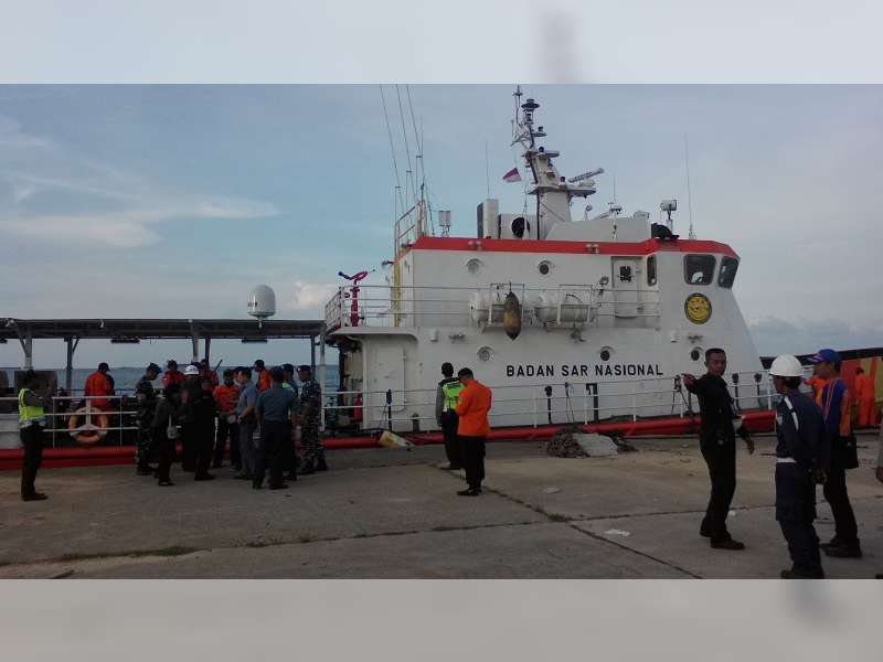 Tim SAR Lakukan Penyelaman di Lokasi Tabrakan Kapal