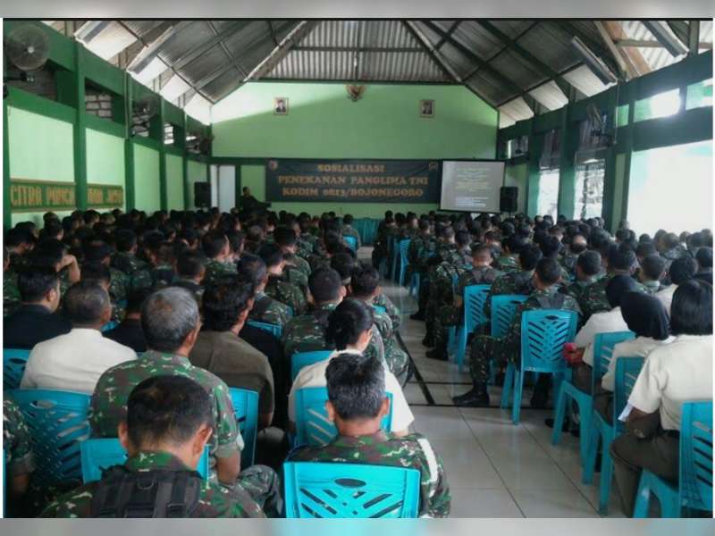 Prajurit Harus Menjadi Teladan dalam Menjunjung Persatuan