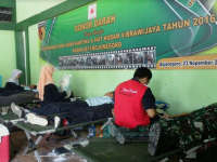 Kodim 0813 Gelar Donor Darah Peringati Hari Juang Kartika