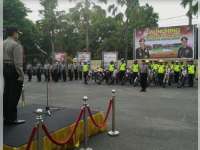 Maksimalkan Pengamanan Pilkades, Kapolres Perkenalkan Tim Trail