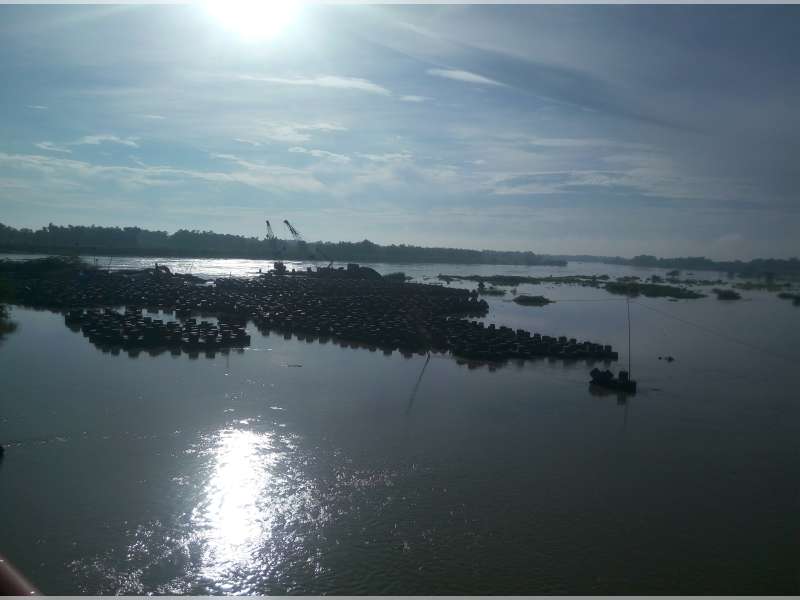 Perbaikan Bendung Gerak Dihentikan Sementara