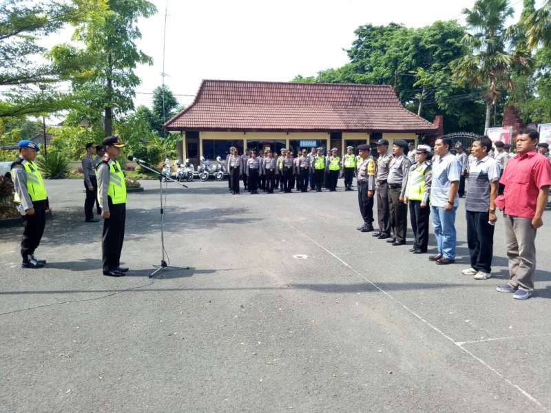 Siaga Satu Aksi Demo Bela Islam, Polres Bojonegoro Sekat Perbatasan