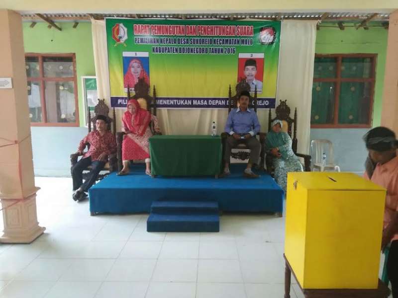 Ini Kepala Desa yang Pertama Terpilih