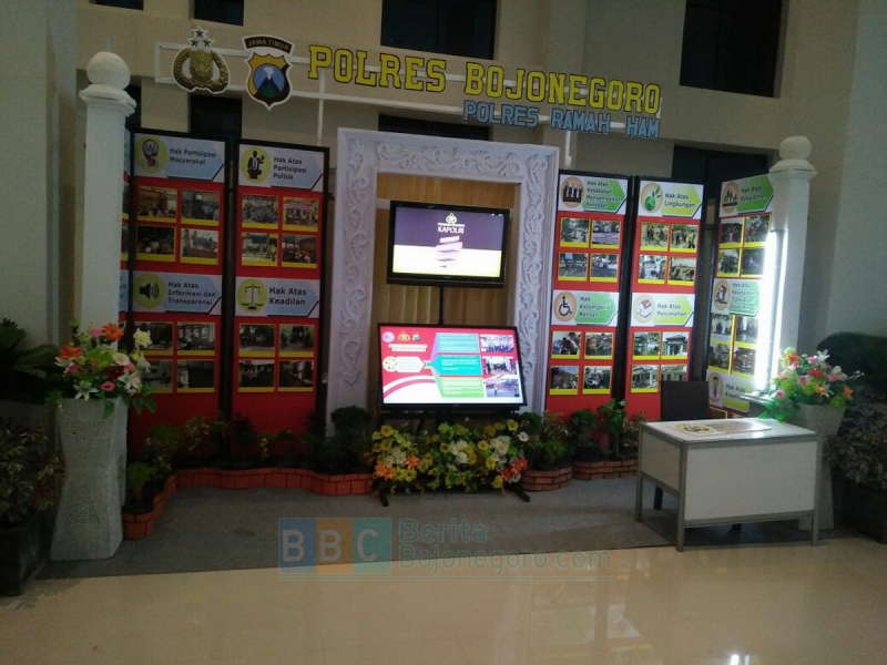 Polres Bojonegoro Ikut Tempati Stand Festival HAM 2016