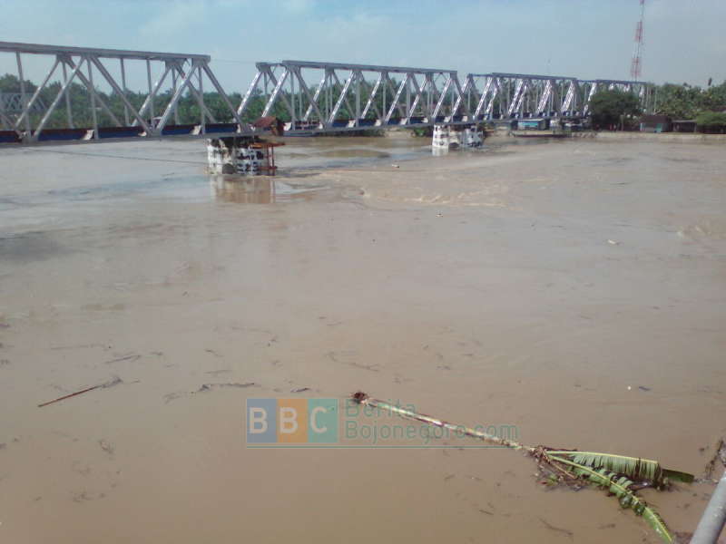 Wilayah Tergenang Banjir Bengawan Solo di Bojonegoro Makin Meluas