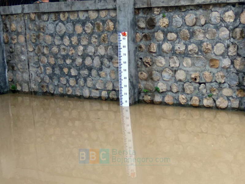 Update Banjir Bengawan Solo, Bojonegoro Kota Masih Siaga Merah