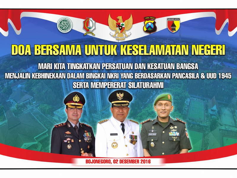 Besok, Doa Bersama Untuk Negeri Digelar di Alun-Alun Bojonegoro