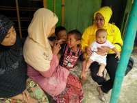 Peduli Banjir DPD Golkar Bojonegoro Salurkan Bantuan untuk Korban Banjir di Baureno