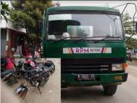Motor Vixion Tabrak Truk Molen di Balen, Pengendara Luka-Luka