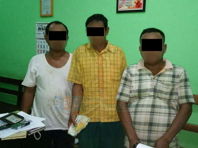 3 Pelaku Judi Domino Diringkus Petugas Reskrim Polres Tuban
