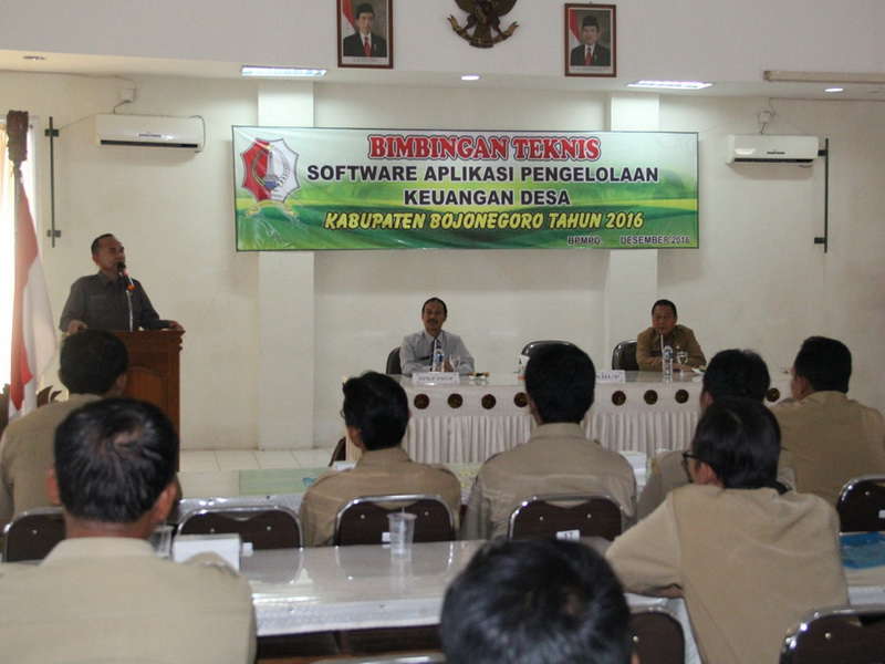 Perangkat Desa  Ikuti Bimtek Software Aplikasi Pengelolaan Keuangan