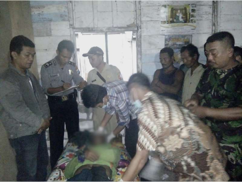 Petani Ngasem Meninggal Disambar Petir di Sawah