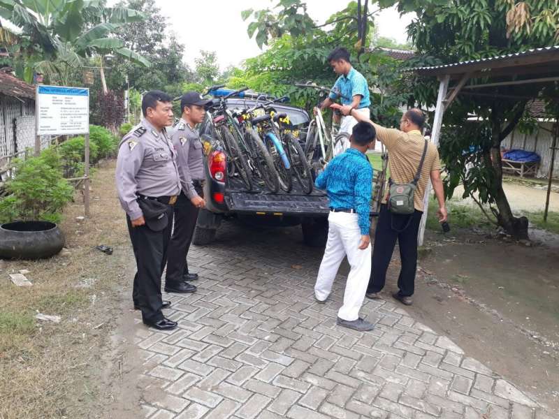 Polsek Kapas Ciduk 15 Pelajar Bolos Sekolah
