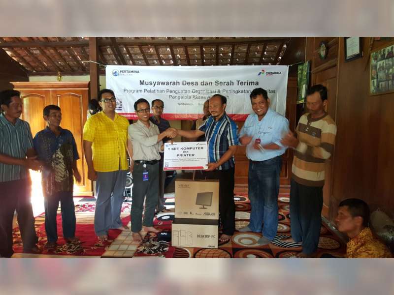 PEPC Bantu Sarana TIK di SMPN 2 Purwosari