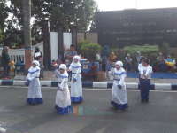 SD Muda Bojonegoro Hibur Masyarakat di Car Free Day