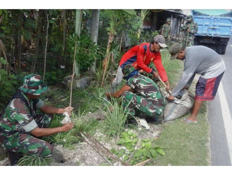 Peduli Kerusakan Lingkungan, Kodim 0813 Bojonegoro Tanam 16 Ribu Pohon