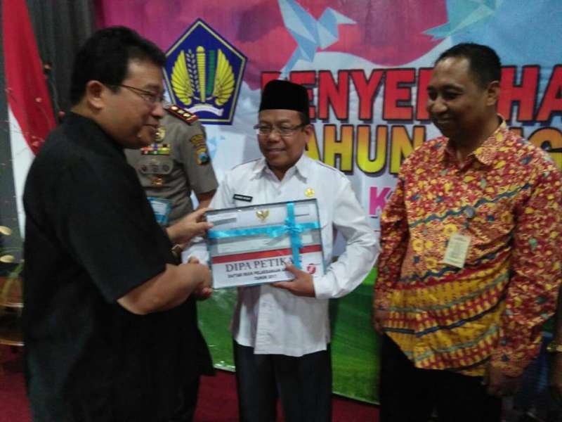 Pemkab Bojonegoro Terima DIPA APBN Tahun 2017