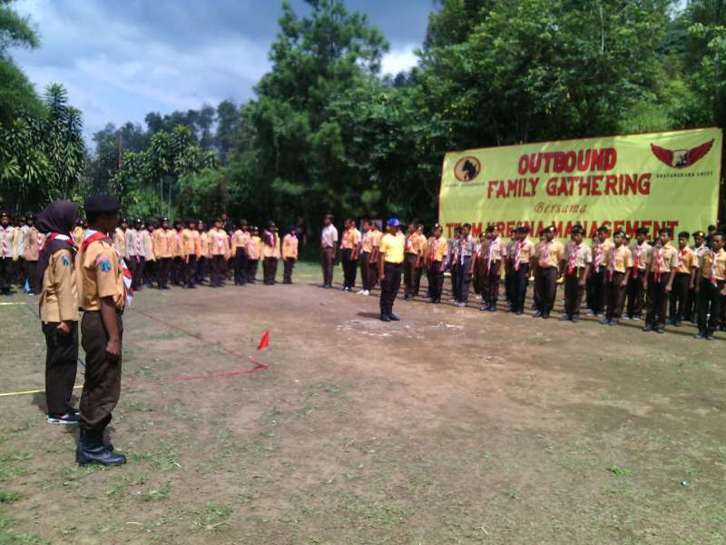 Godok Mental Muda, Saka Bhayangkara Polres Bojonegoro Gelar Diklat dan Out Bond di Pacet Mojokerto