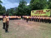 Godok Mental Muda, Saka Bhayangkara Polres Bojonegoro Gelar Diklat dan Out Bond di Pacet Mojokerto