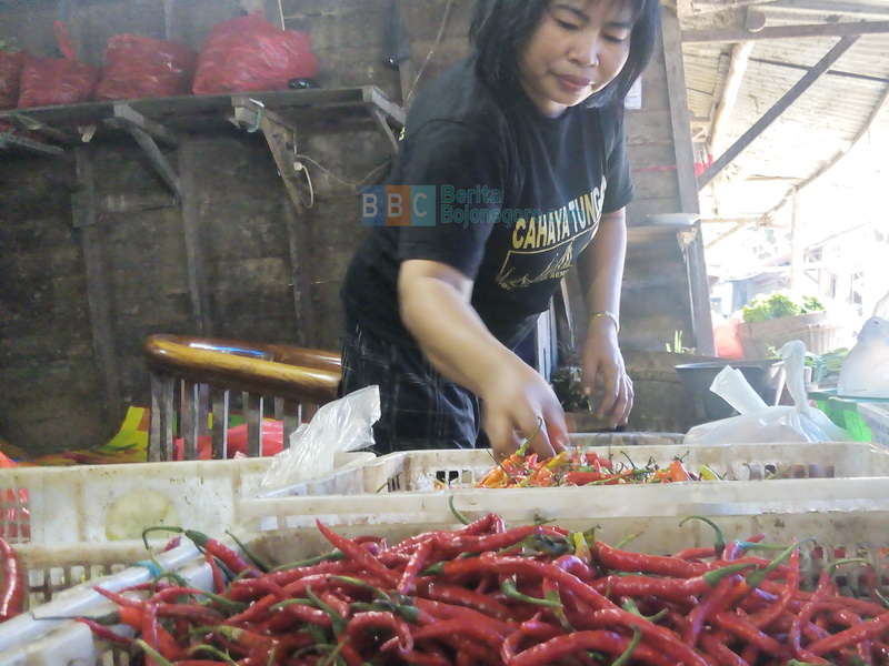 Tahun Baru, Harga Cabai Rawit Naik Lagi