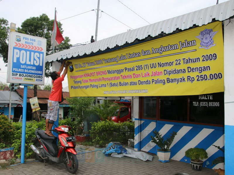 Kapolres Perintahkan Anggota Tindak Tegas Pengguna Knalpot Brong