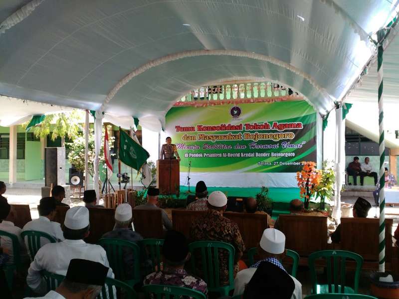 Kapolres Ajak Tokoh Agama Tingkatkan Sinergi Tiga Pilar Kamtibmas Plus