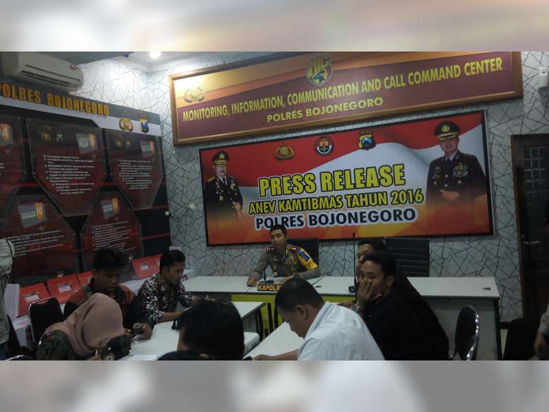 Kasus Kriminalitas Sepanjang 2016 Menurun