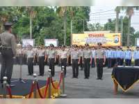 116 Anggota Polres Bojonegoro Naik Pangkat