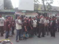 Ambil Alih Parkir Pasar Kota Bojonegoro Oleh Dishub, Sempat Tegang