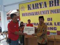 Saka Bhayangkara Polres Bojonegoro Gelar Karya Bhakti di Malang