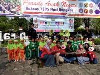 Minggu Pagi Bersama Pekan Ceria Kampung Dongeng di Taman Rajekwesi