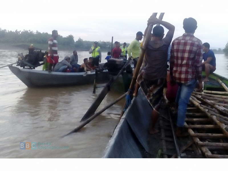 Seorang Pencari Ikan di Soko Tenggelam di Bengawan Solo