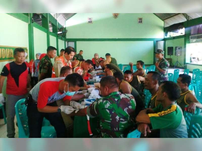 Kodim 0813 Bojonegoro Gelar Tes HIV untuk Anggota