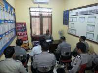 Kapolsek Balen Sampaikan Program Patuh Kapolda Jatim ke Anggota