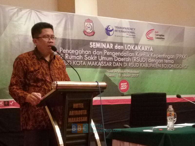 Pemkab Bojonegoro Bicara Pencegahan Konflik Kepentingan di Makasar