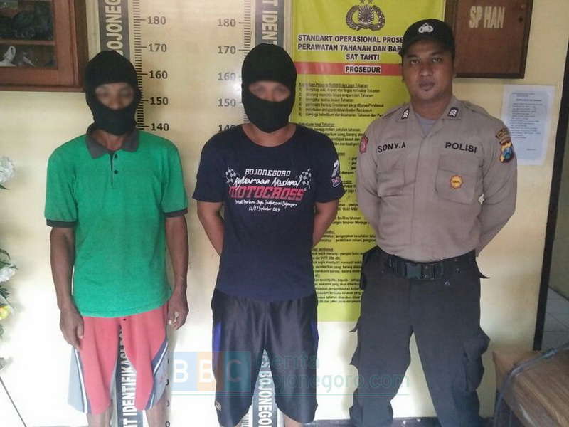 Ketahuan Berjudi, 2 Warga Kalitidu Diamankan Polisi