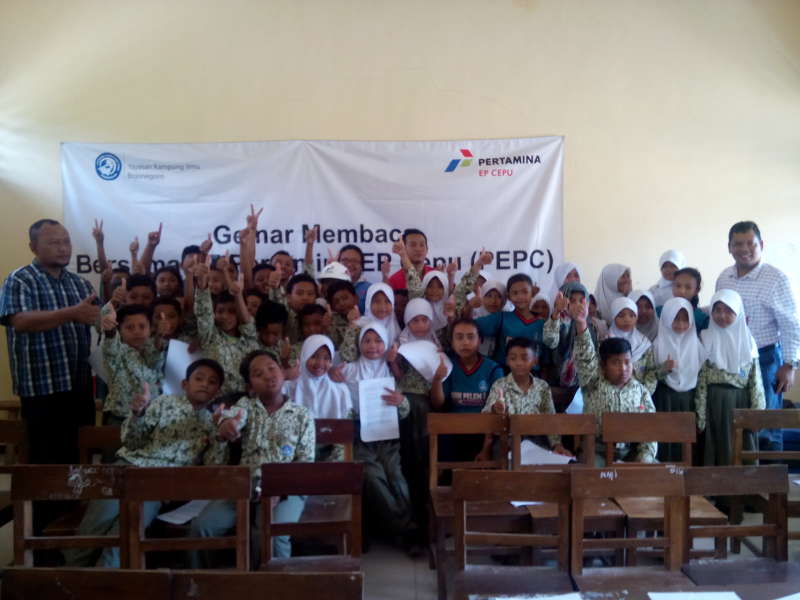 Siswa Antusias Ikuti Kegiatan Gemar Membaca Bersama PEPC