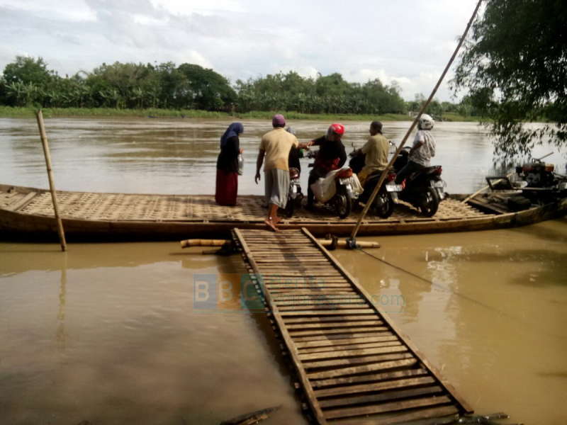 Bojonegoro Kota Kembali Masuk Status Dibawah Siaga, Banjir Bengawan Solo