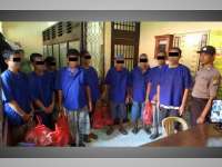 Polres Bojonegoro Titipkan Sembilan Tahanan ke Lapas