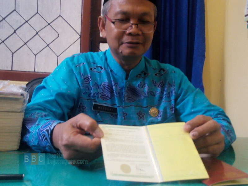 Kemenag Bojonegoro Usulkan Pemusnahan 9873 Buku Nikah Lama