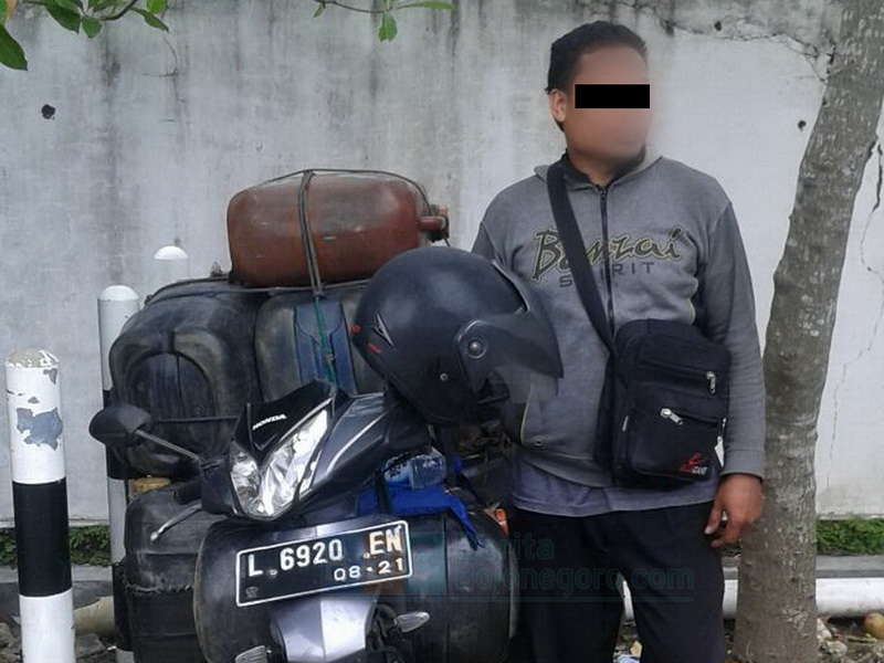 Angkut Minyak Mentah Olahan dari Sumur Tua, Warga Pati Diamankan Polisi
