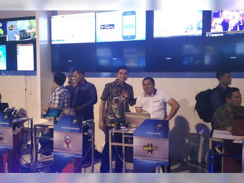 Gladi Bersih, Pameran Pelayanan Publik Polri Berbasis TI pada RAPIM Polri 2017
