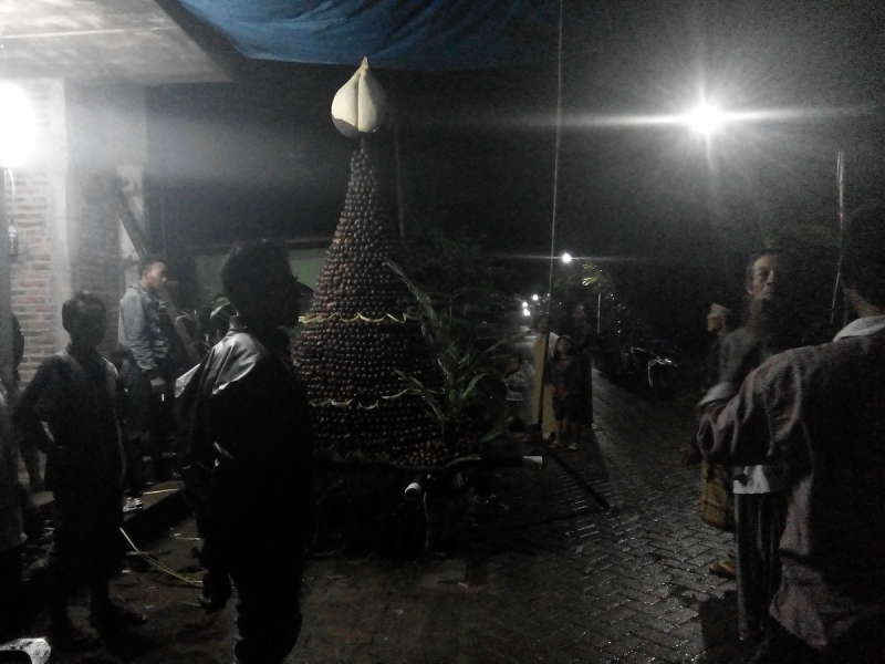 Persiapan Festival Salak Wedi 2017