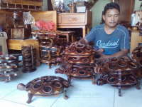 Tempat Air Minum Dalam Kemasan Motif Kura-Kura, Paling Banyak Disukai